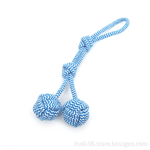 Interactive Cotton Rope Pet Toy for Large Dogs - Game Playing Fun